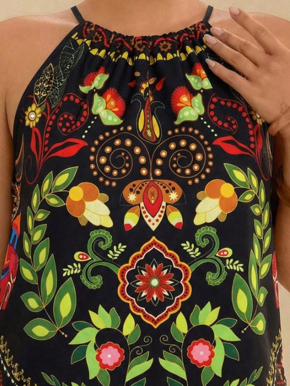 🩷 Just Reduced! Beachy Boho Halter Top